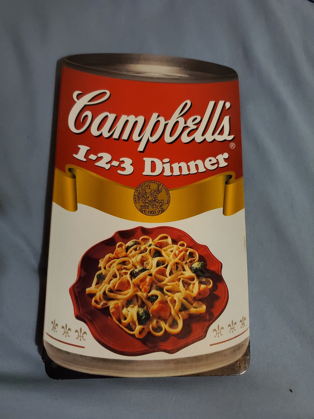 Campbell's 1-2-3 Dinner Cookbook - Red & White